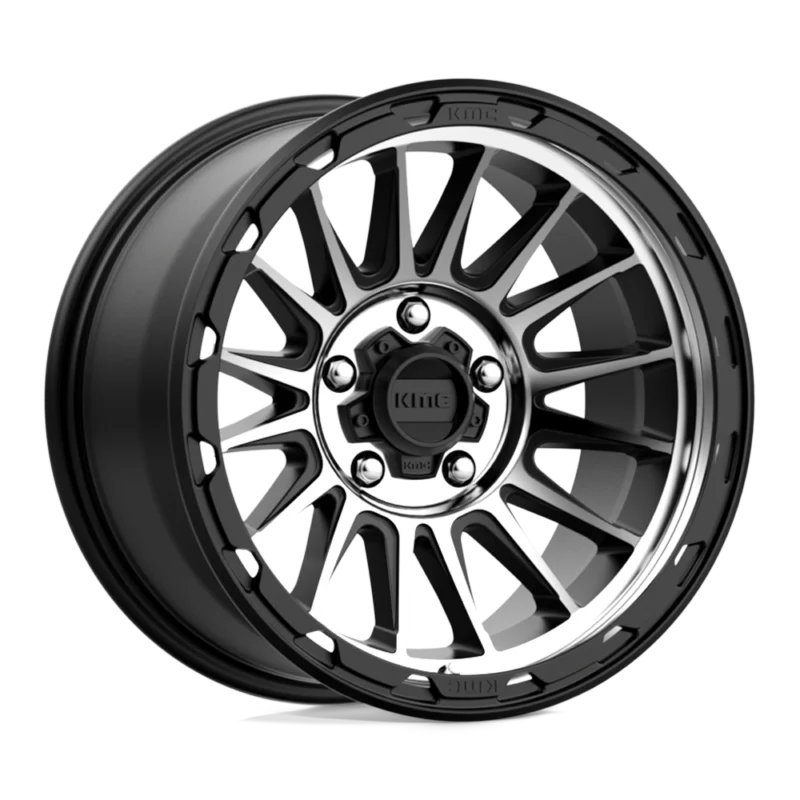 KMC KM54278045538 - Impact, Satin Black Machined, Km542 Impact