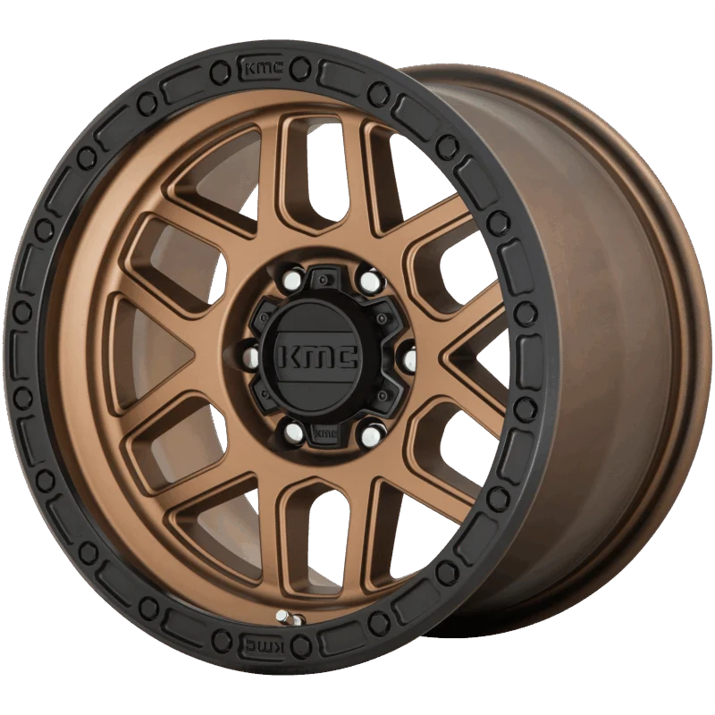 KMC KM54479080612N - Mesa, Matte Bronze W/ Black Lip, Km544 Mesa