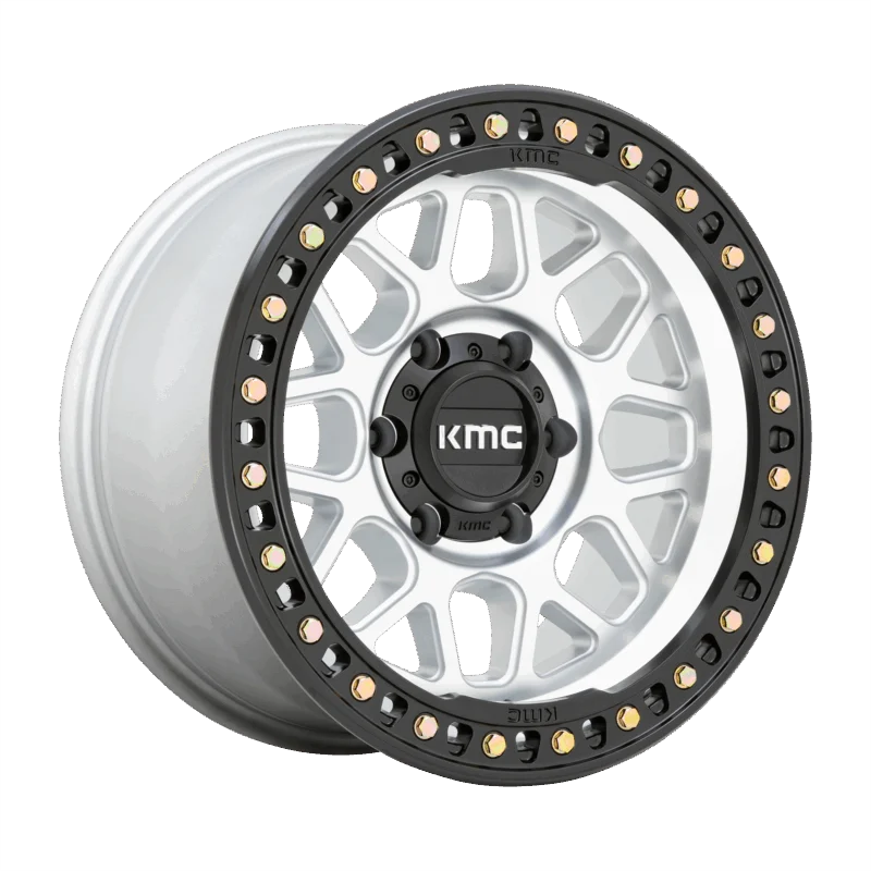 KMC KM54979077518 - GRS, Machined W/ Satin Black Lip, KM549 GRS