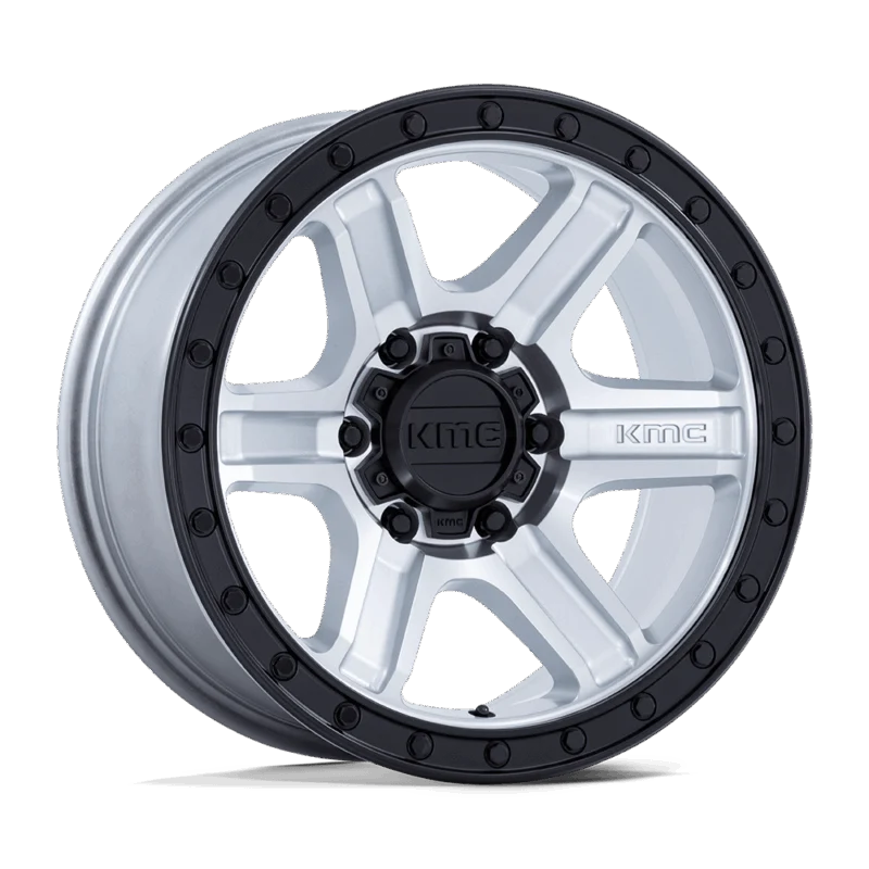 KMC KM551DB18905018 - Outrun, Machined W/ Gloss Black Lip, Km551 Outrun