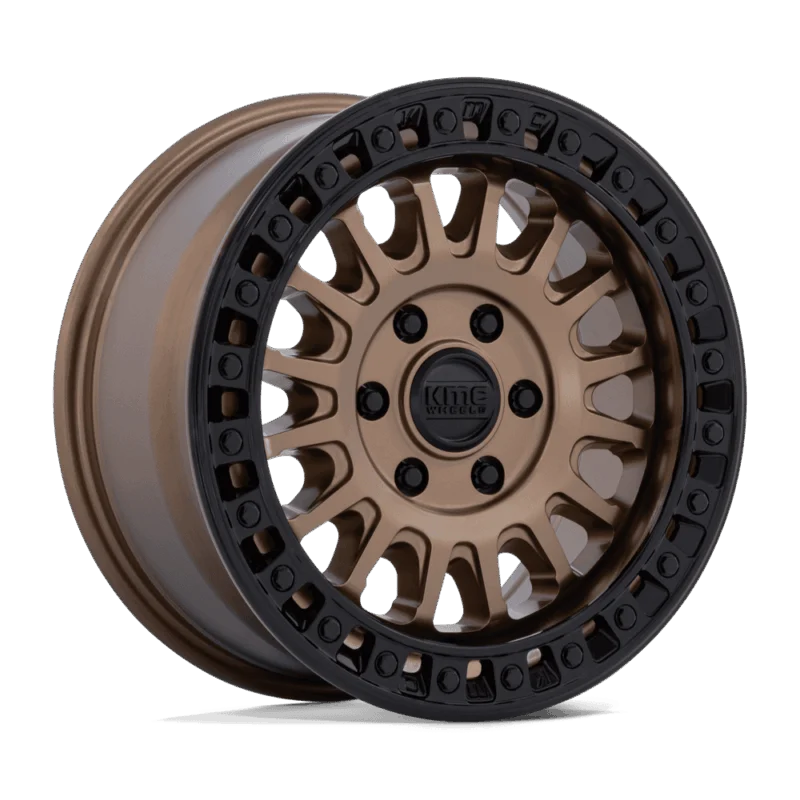 KMC KM552ZB17806332 - IMS, Matte Bronze W Gloss Black Lip, KM552 IMS