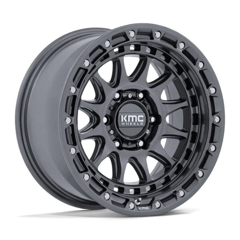 KMC KM556AX17856400 - Crux, Gloss Gunmetal, Km556 Crux