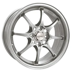 Konig 72S-HE65D0440S - 72S Helium, 4x100 +40mm, Silver