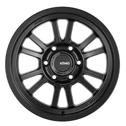 Konig H1876139N65 - HT1B Hyper Trail, 6x5.5 -6mm, Matte Black