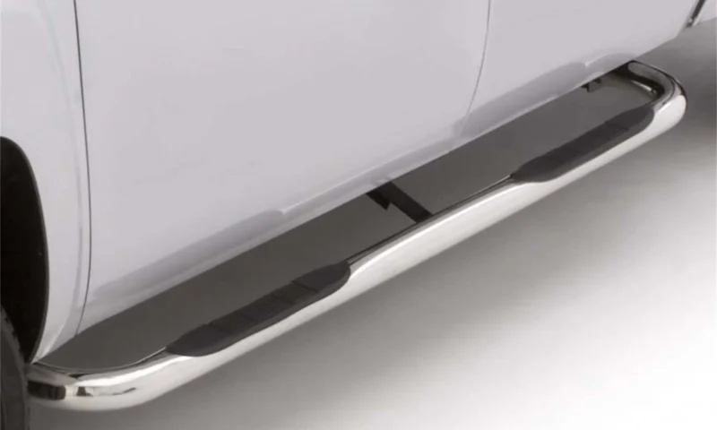 Lund 22687915 - 3" Round Bent Nerf Bars, Crew Cab