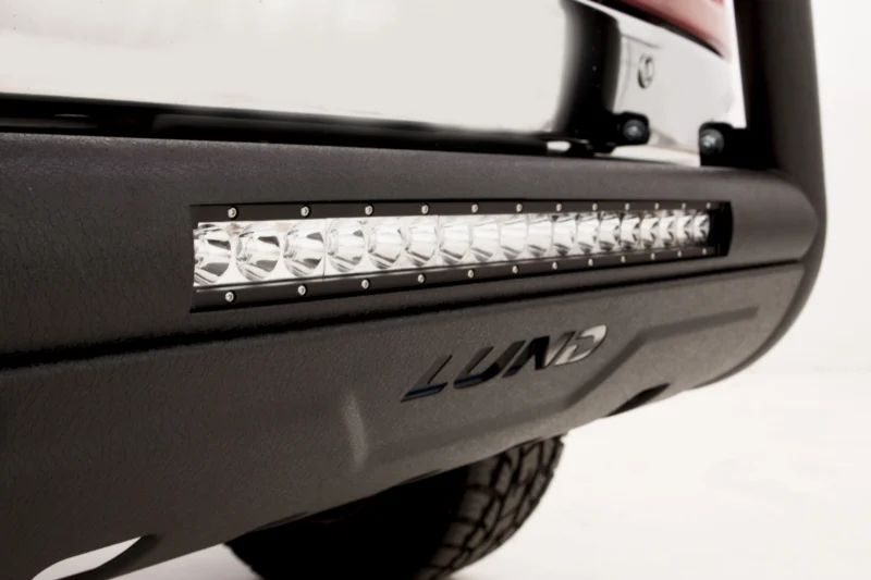 Lund 47121308 - Bull Bar with LED, Black, Steel