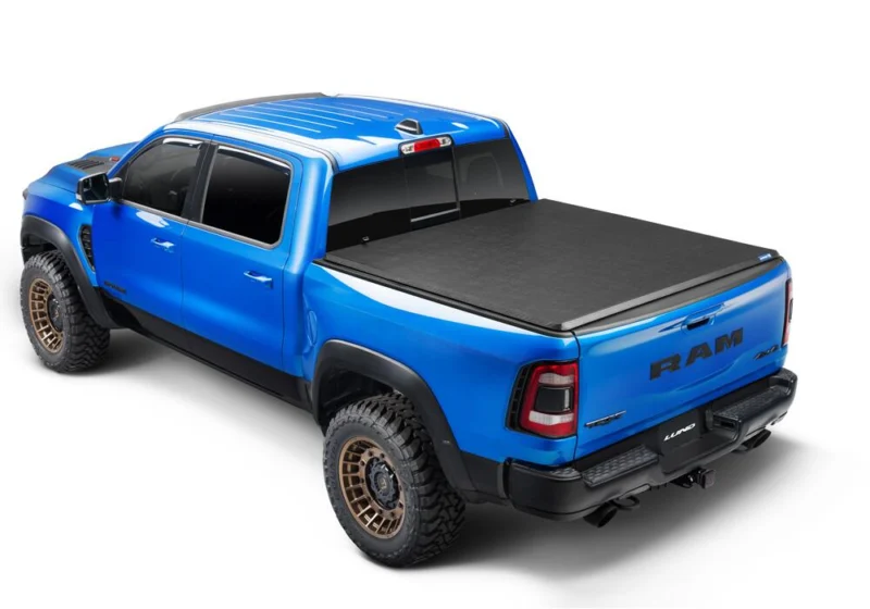 Lund 969260 - Genesis Hard Fold Tonneau Cover, 6'4" Bed