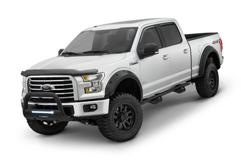Lund RX135T - RX-Rivet Style Fender Flares, 6'1" Bed