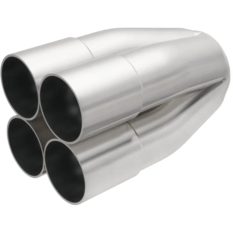 MagnaFlow Exhaust Products 10802 - Header Collector, Satin, 304 Stainless Steel