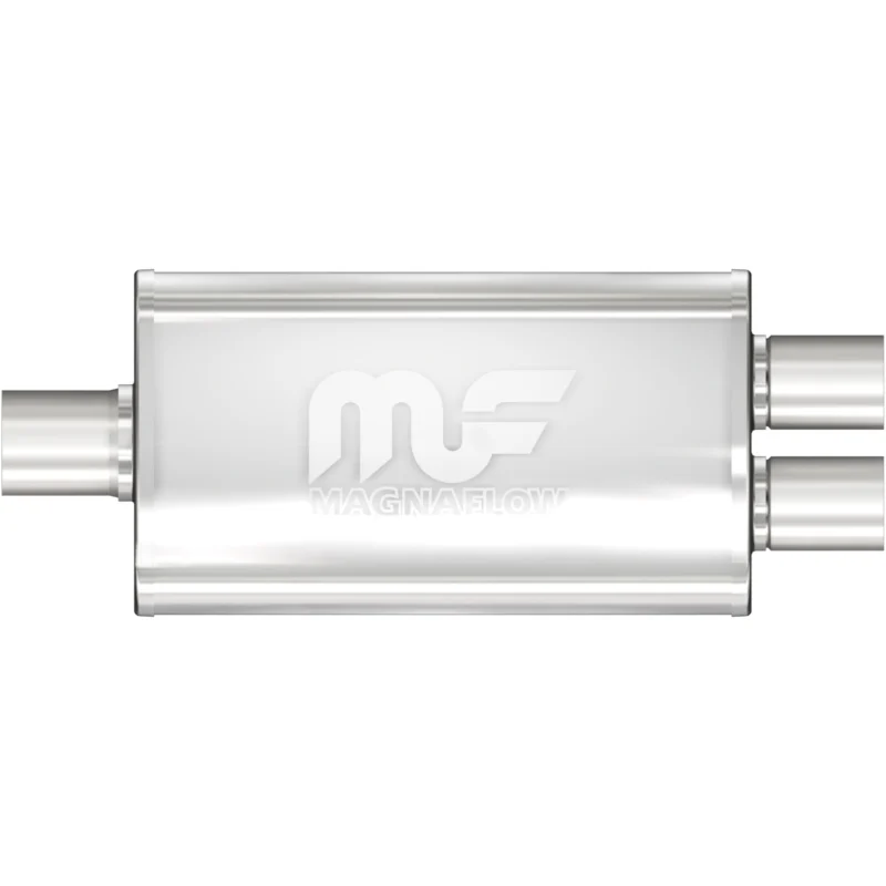 MagnaFlow Exhaust Products 11148 - Straight Through Mufflers, Satin