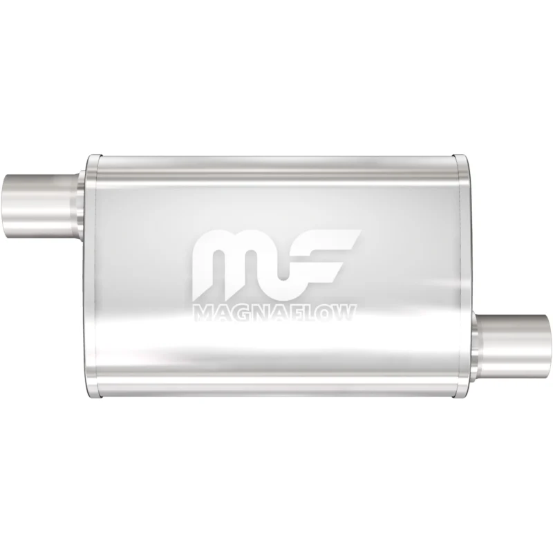 MagnaFlow Exhaust Products 11236 - Straight Through Mufflers, Satin