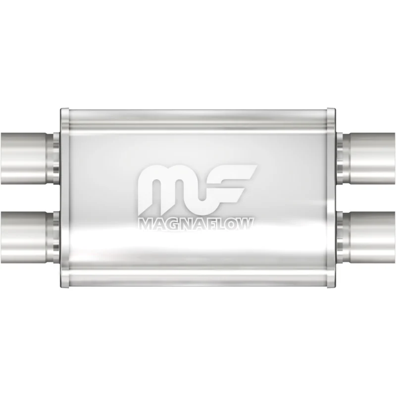MagnaFlow Exhaust Products 11378 - Straight Through Mufflers, Satin