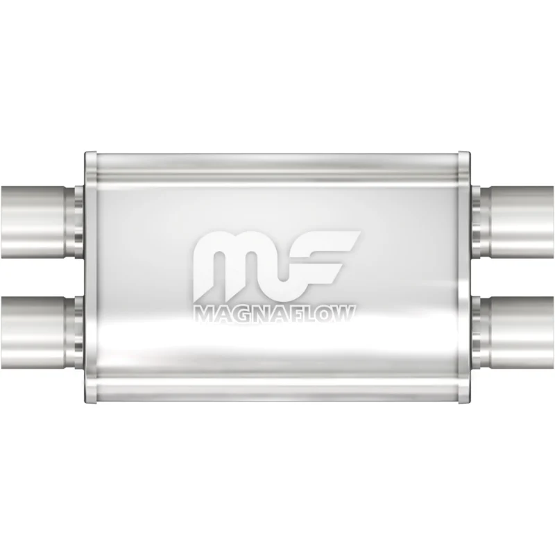 MagnaFlow Exhaust Products 11385 - Straight Through Mufflers, Satin