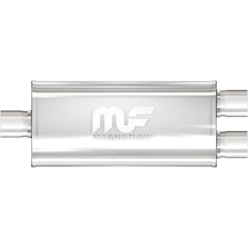 MagnaFlow Exhaust Products 12258 - Straight Through Mufflers, Satin