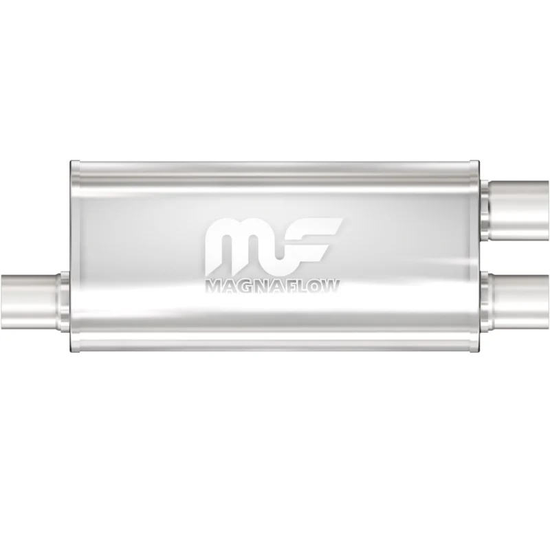 MagnaFlow Exhaust Products 12266 - Straight Through Mufflers, Satin