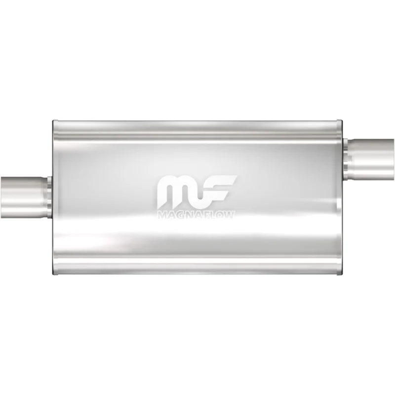 MagnaFlow Exhaust Products 12586 - Straight Through Mufflers, Satin