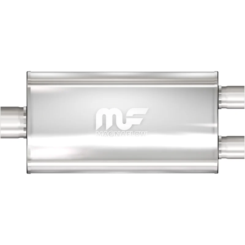 MagnaFlow Exhaust Products 12595 - Straight Through Mufflers, Satin