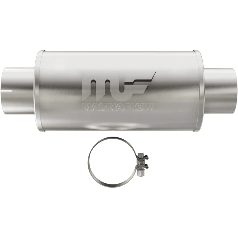 MagnaFlow Exhaust Products 12775 - Straight Through Mufflers, Satin