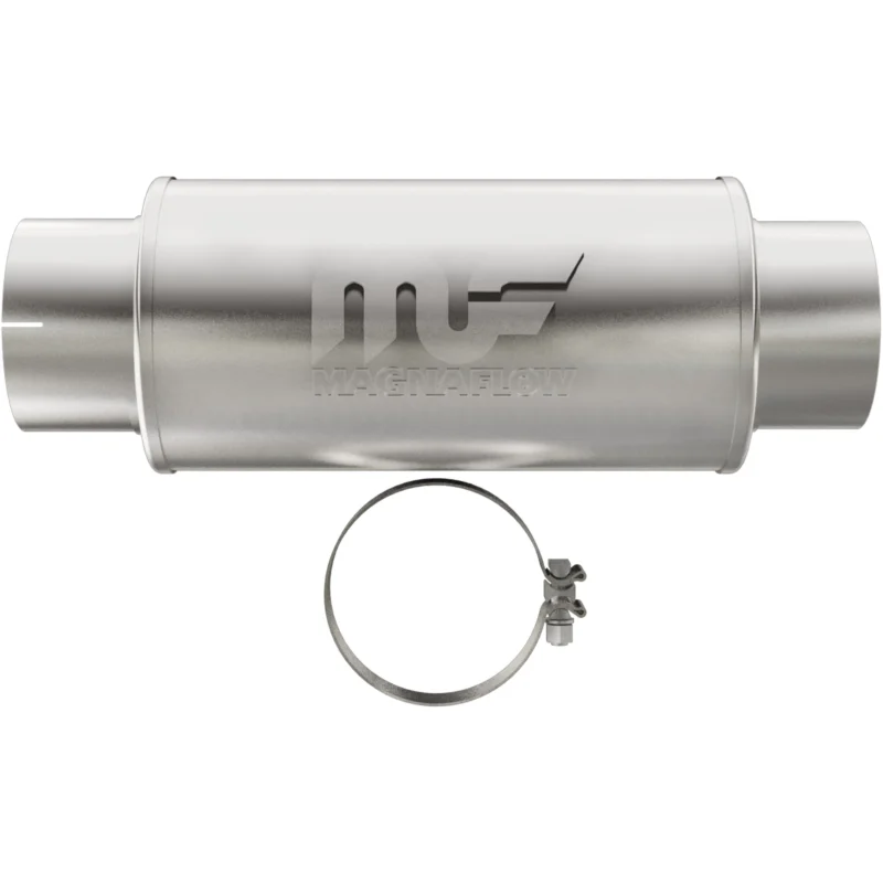 MagnaFlow Exhaust Products 12776 - Straight Through Mufflers, Satin