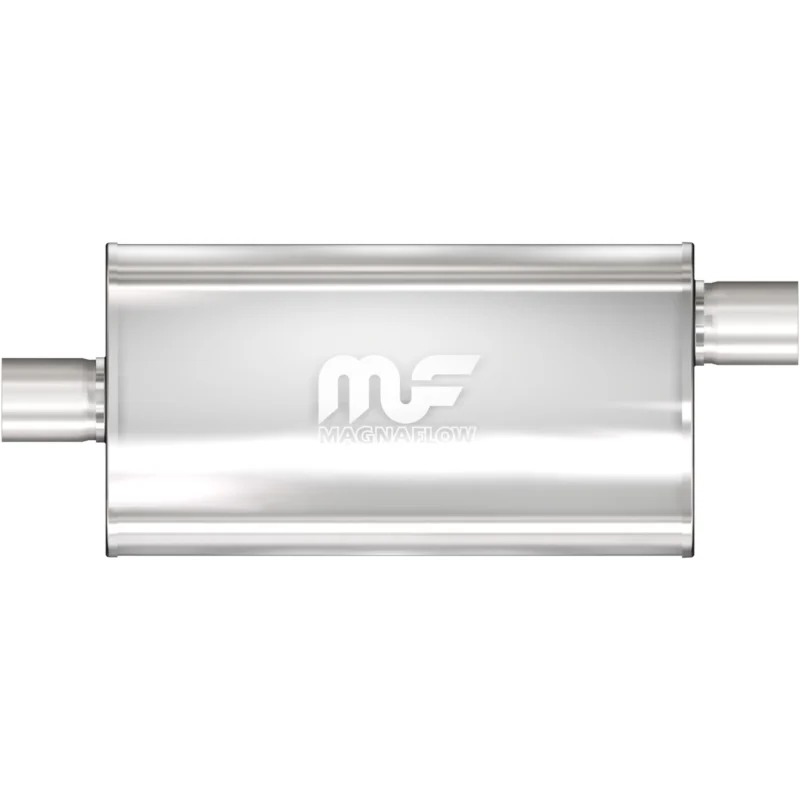 MagnaFlow Exhaust Products 12909 - Straight Through Mufflers, Satin