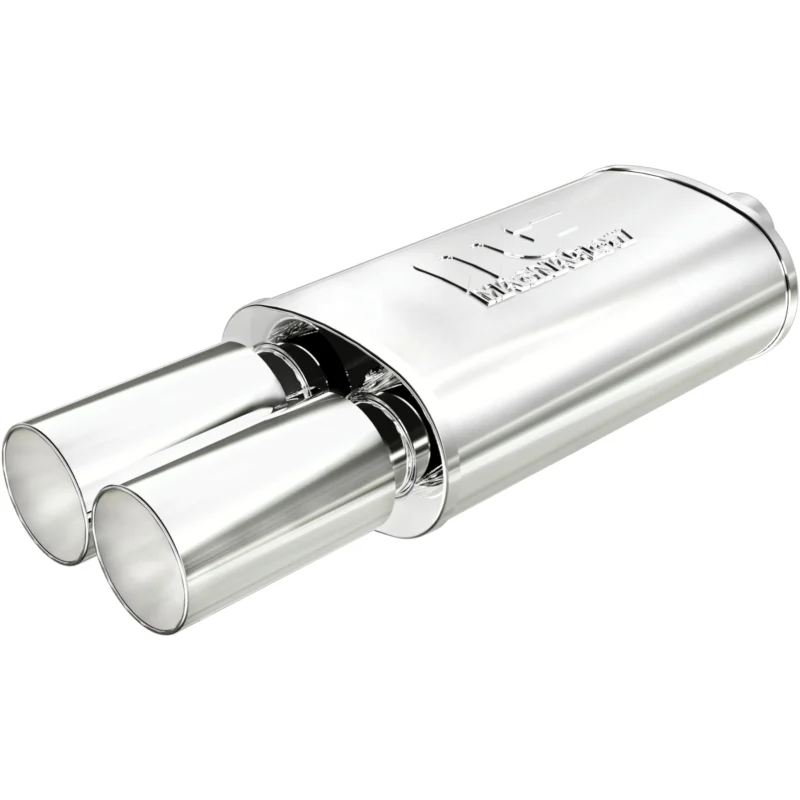 MagnaFlow Exhaust Products 14816 - Straight Through Mufflers, Brushed