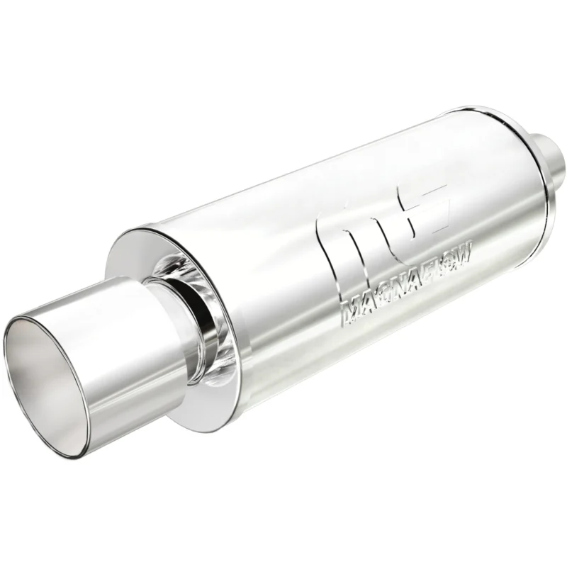MagnaFlow Exhaust Products 14817 - Straight Through Mufflers, Brushed