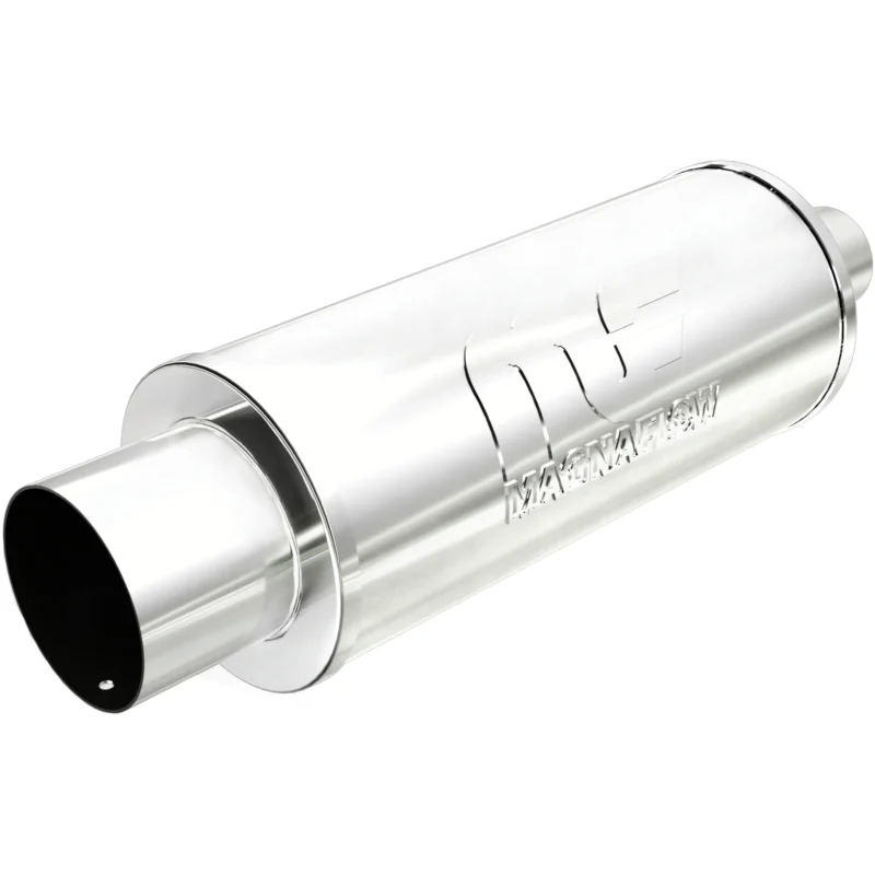 MagnaFlow Exhaust Products 14822 - Straight Through Mufflers, Brushed