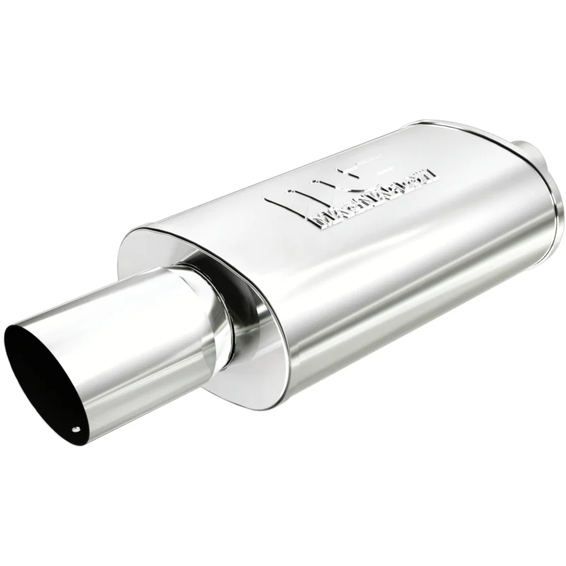 MagnaFlow Exhaust Products 14834 - Straight Through Mufflers, Brushed