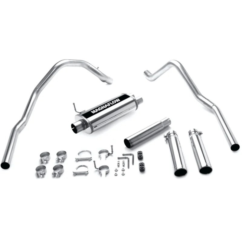 MagnaFlow Exhaust Products 15735 - Cat-Back Exhaust Systems, Extended Cab, 6'6" Bed