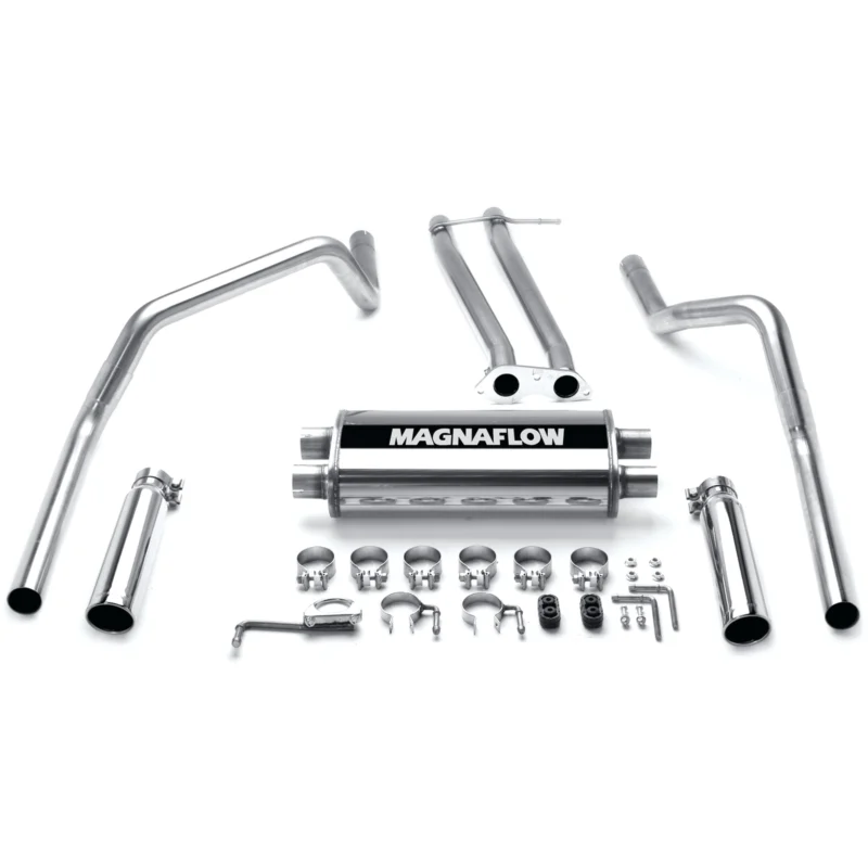 MagnaFlow Exhaust Products 15750 - Cat-Back Exhaust Systems, Extended Cab, 6'7" Bed