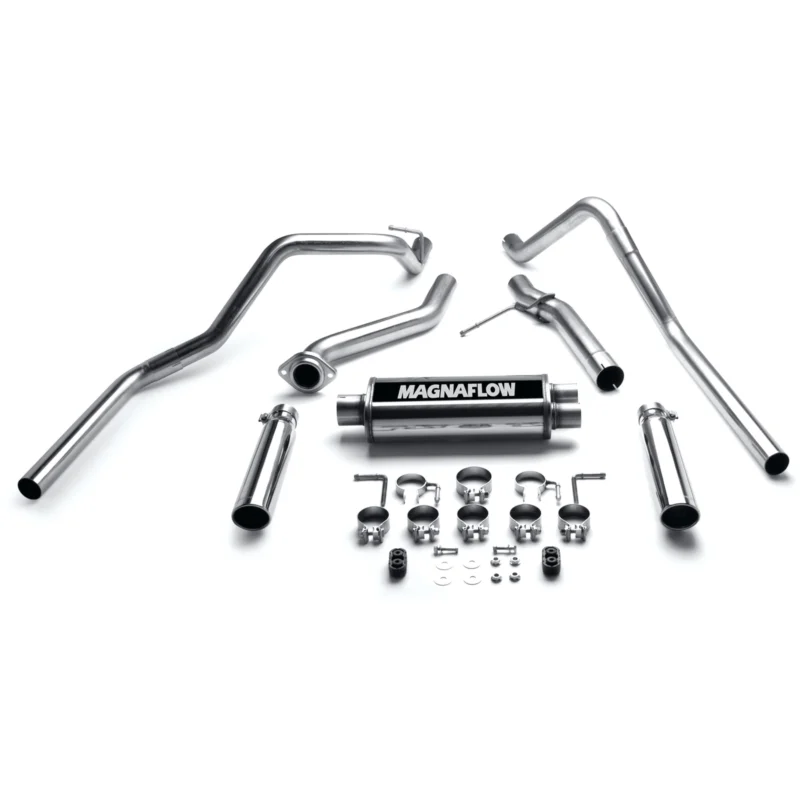MagnaFlow Exhaust Products 15754 - Cat-Back Exhaust Systems, Extended Cab, 6'7" Bed