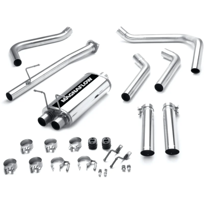 MagnaFlow Exhaust Products 15796 - Cat-Back Exhaust Systems, Extended Cab, 6'1" Bed