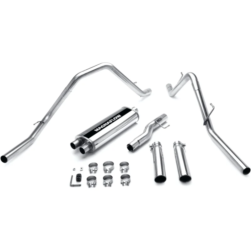 MagnaFlow Exhaust Products 15813 - Cat-Back Exhaust Systems, Crew Cab, 6'6" Bed