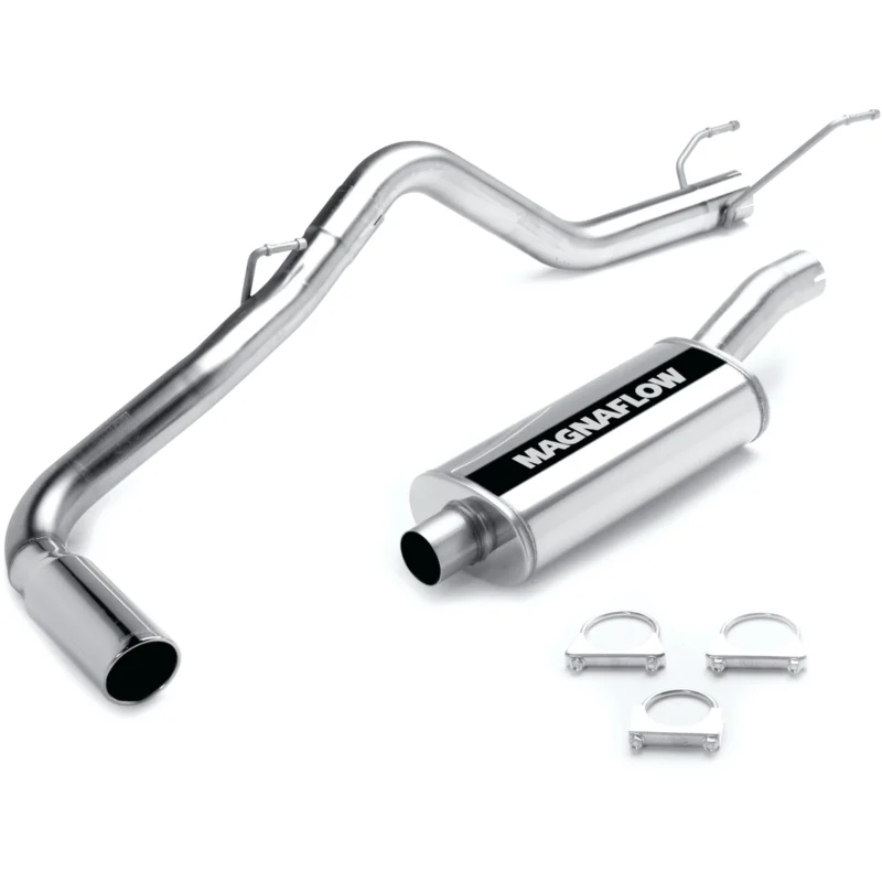 MagnaFlow Exhaust Products 15862 - Cat-Back Exhaust Systems, 6'4" Bed