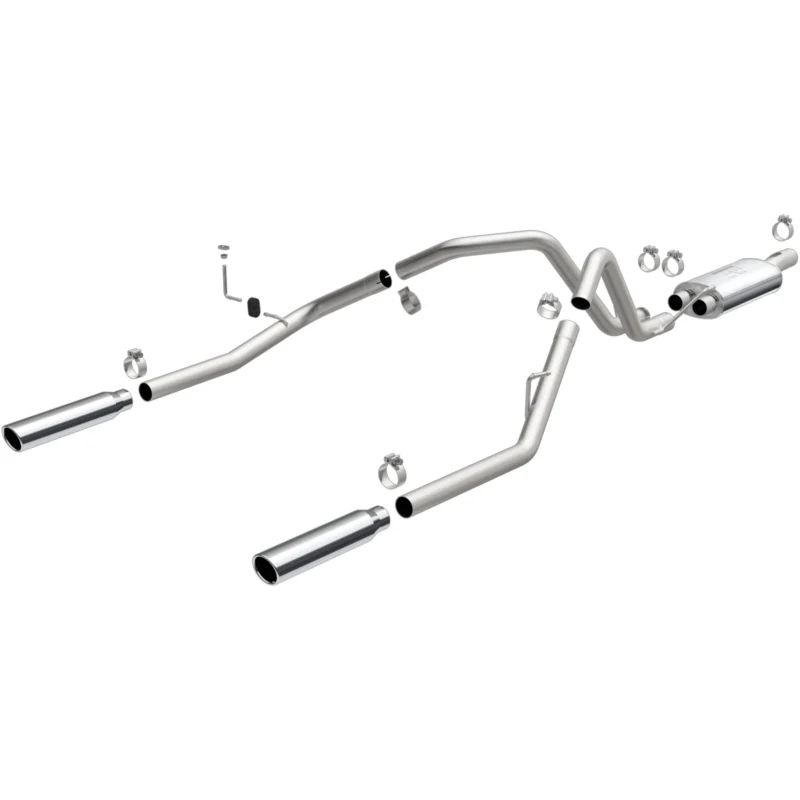 MagnaFlow Exhaust Products 15863 - Cat-Back Exhaust Systems, 6'4" Bed