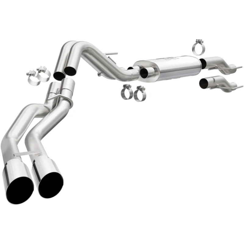 MagnaFlow Exhaust Products 19565 - Cat-Back Exhaust Systems, 8'2" Bed