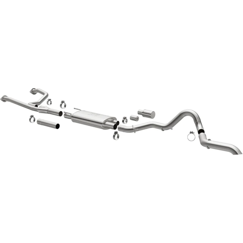 MagnaFlow Exhaust Products 19604 - Cat-Back Exhaust Systems, 6'7" Bed