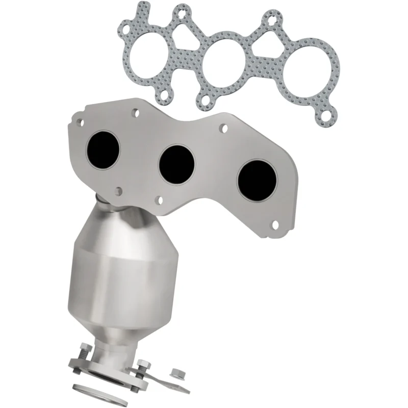 MagnaFlow Exhaust Products 51858 - OEM Grade Catalytic Converters, Uncoated, Stainless Steel