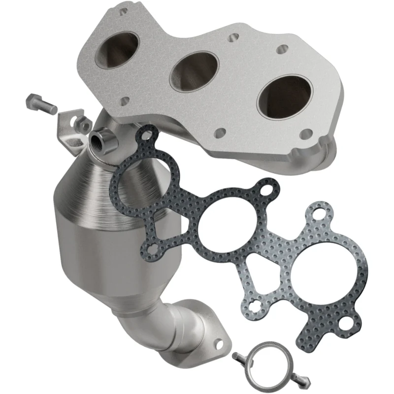 MagnaFlow Exhaust Products 52548 - OEM Grade Catalytic Converters, Uncoated, Stainless Steel