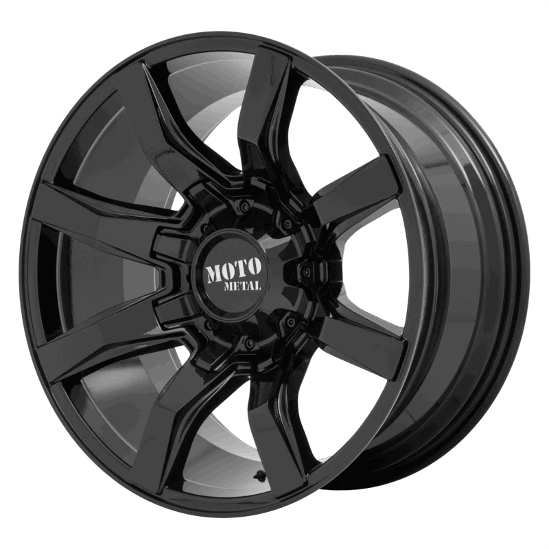 Moto Metal MO80421080312 - Spider, Gloss Black, Mo804 Spider