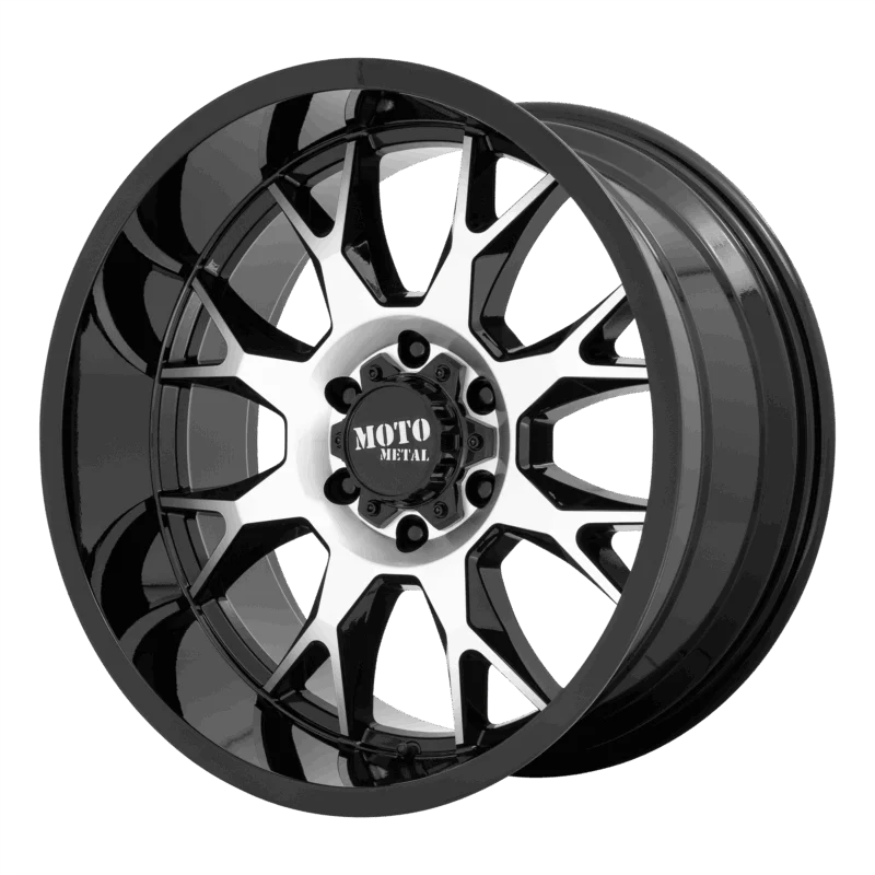 Moto Metal MO80621050518N - MO806, Gloss Black Machined