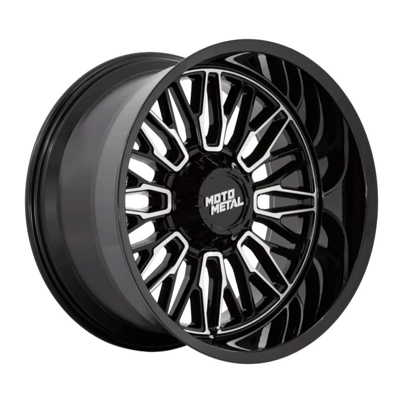 Moto Metal MO809BD20108718N - Stinger, Gloss Black Machined, Mo809 Stinger
