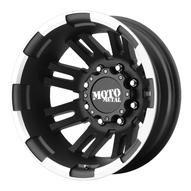 Moto Metal MO96376080794N - MO963, Matte Black Machined