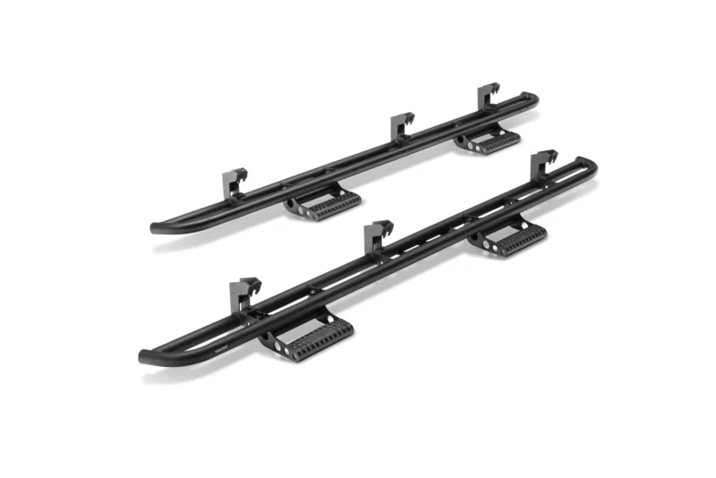 N-Fab T154RKRCCS4 - RKR Step Rails, Crew Cab