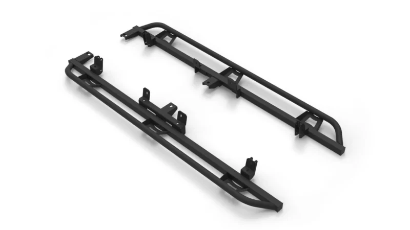 N-Fab TSG15CC-TX - TrailSlider Rock Sliders, Crew Cab