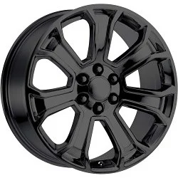 OEP 166B-2298324 - 166b, 6x5.5 +24mm, Gloss Black