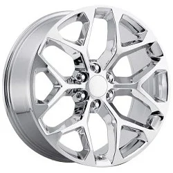 OEP 176C-2408324 - 176c, 6x5.5 +24mm, Chrome Plated