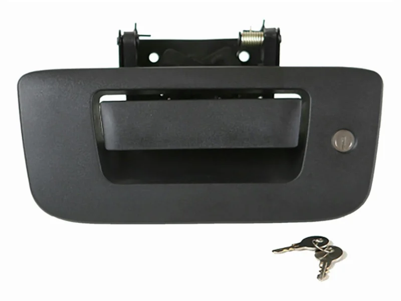 Pop & Lock PL1310 - Manual Tailgate Locks, Black, Full Handle Replacement