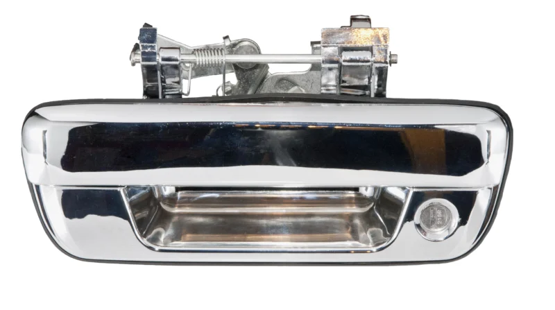Pop & Lock PL1800C - Manual Tailgate Locks, Chrome, Traditional Design
