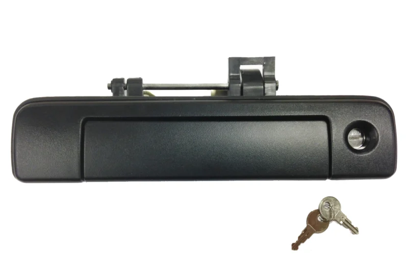 Pop & Lock PL1850 - Manual Tailgate Locks, Black, Full Handle Replacement